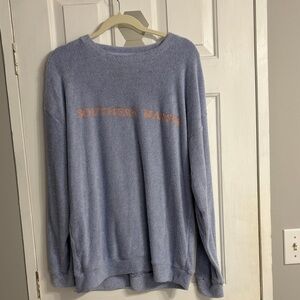 Southern Marsh Purple Crew Neck Sweater